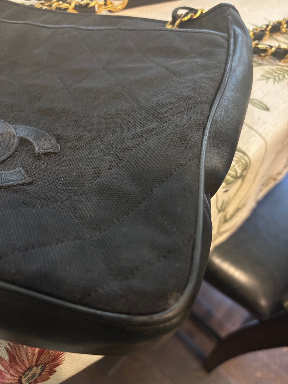 Make an offer!! CHANEL x Karl Lagerfeld Black Quilted Shoulder Or Crossbody Bag! - Picture 7 of 16